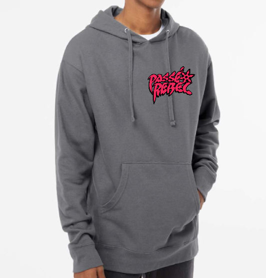 GREY NINJA HOODIE